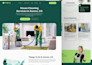 responsive house and office cleaning website in wordpress